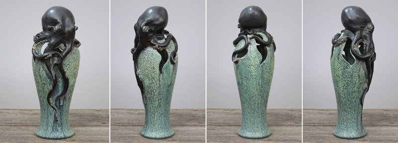 21" Octopus Vase - Custom $1,000