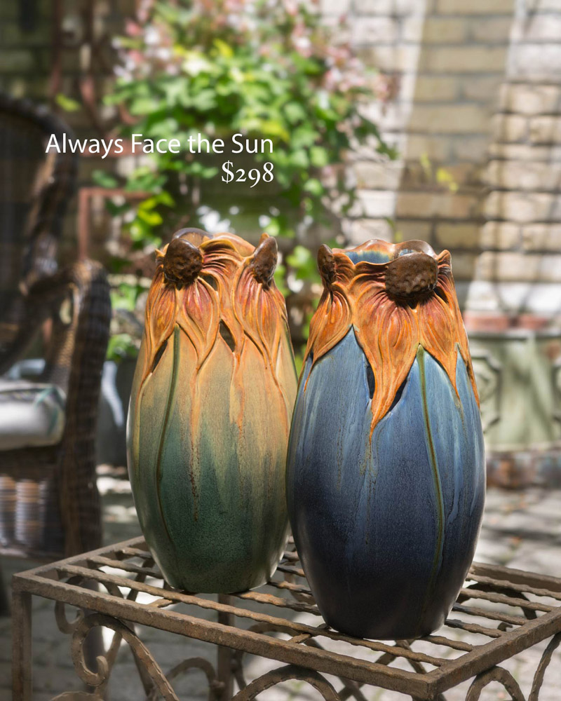 Sunflower Vases