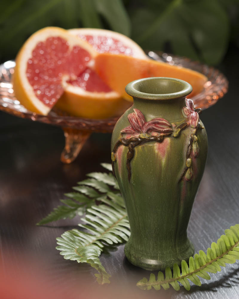 New limited-edition Miniature Sweet Magnolia Vase from Ephraim Pottery