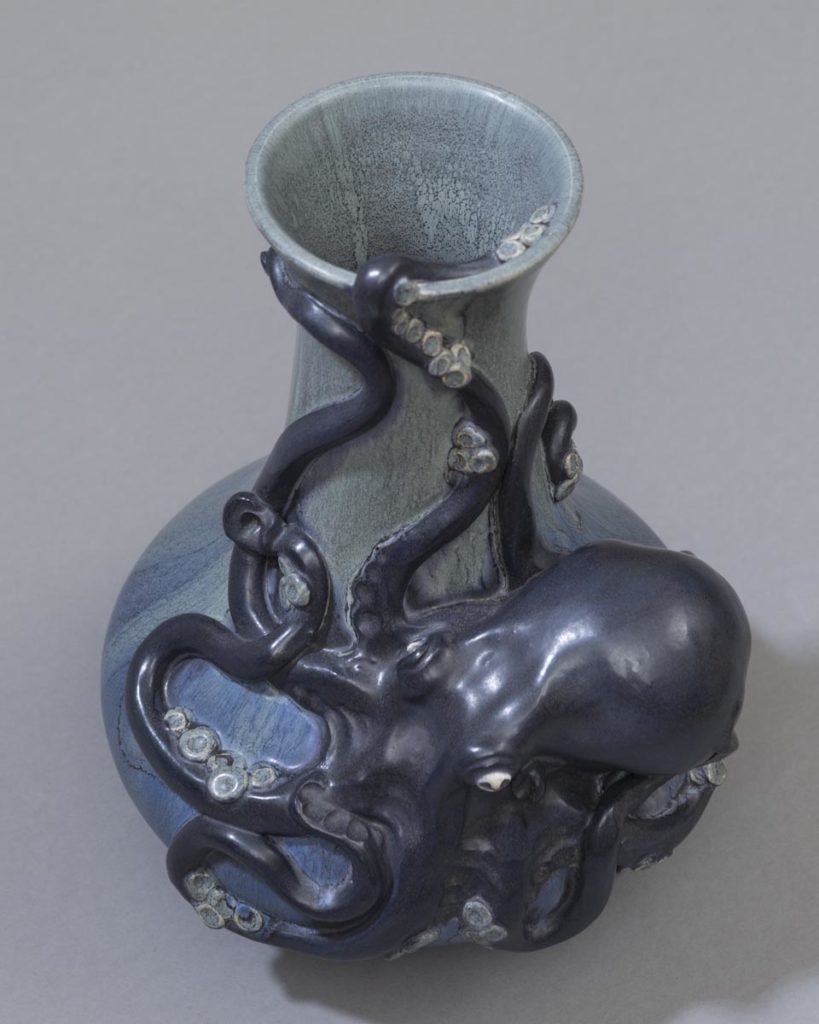 Octopus Ceramic Pottery Vase