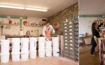 The Magnetism of Ceramic Glazes