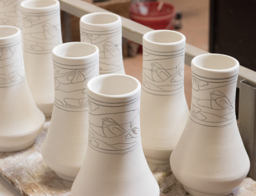 The Early Bird Vase, artistry through evolved methods and design