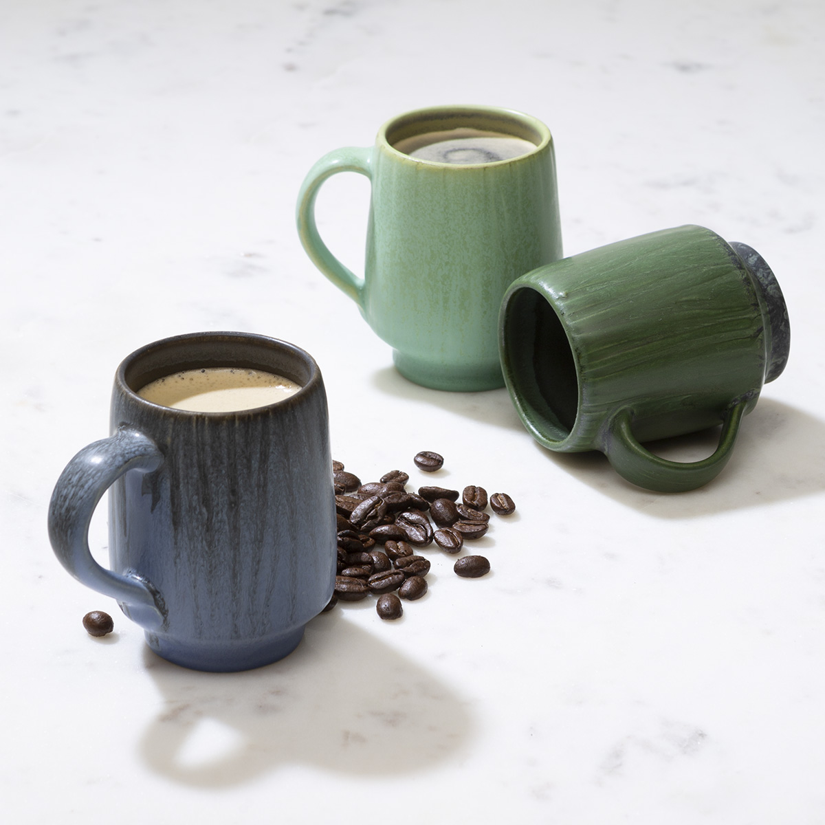 Evergreen Handmade Ceramic Pottery Tiny Mug