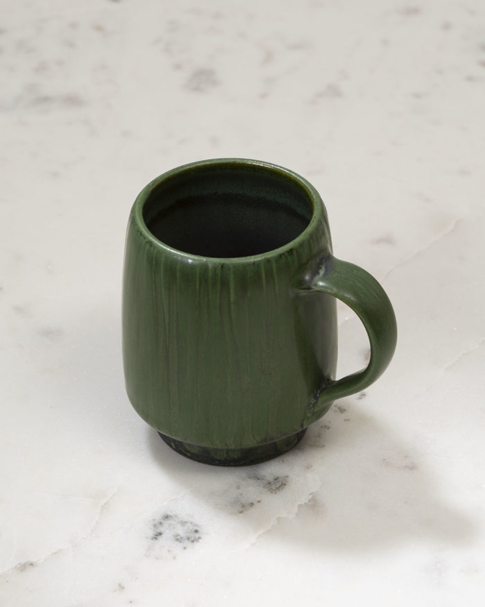 Evergreen Handmade Ceramic Pottery Mug