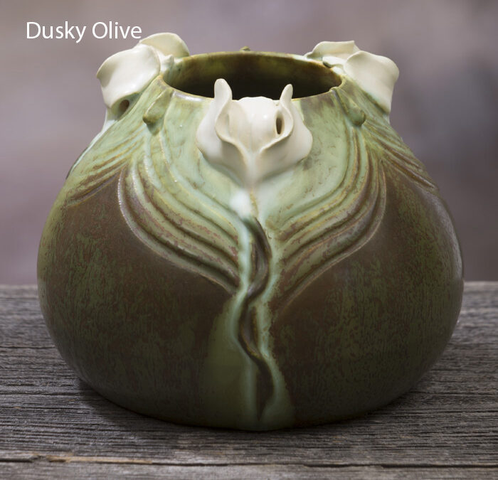 Art Nouveau Crocus Vase