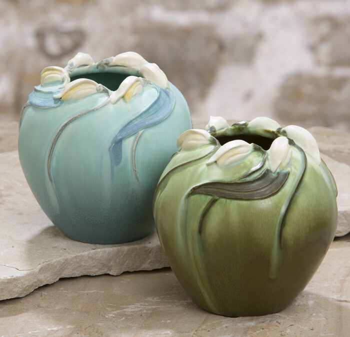 Crown Of Snowdrops Vase