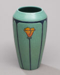 Regency Poppy Ceramic Pottery Vase