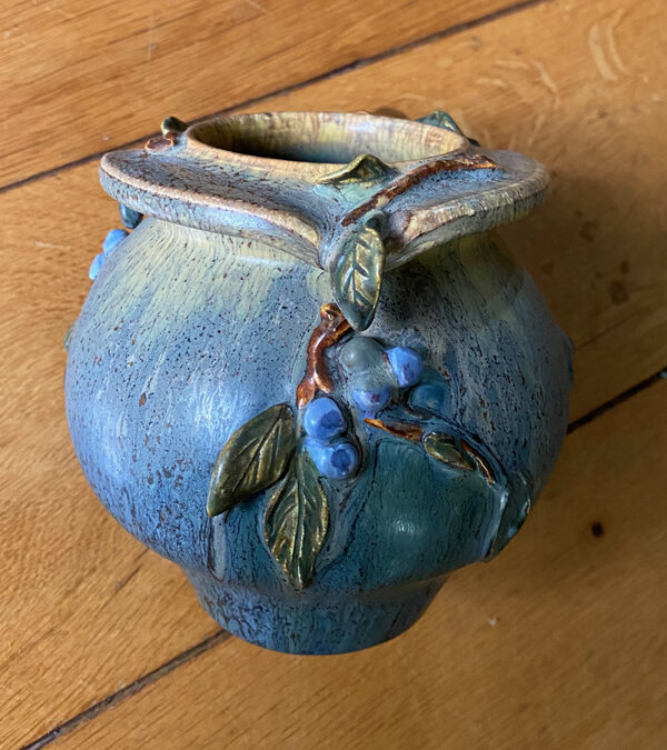 Experimental Blueberry Vase