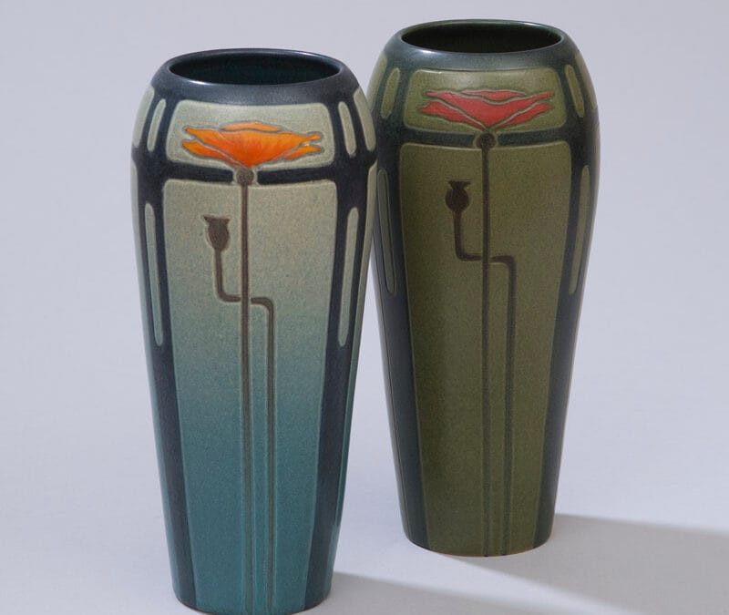 Lyrical Poppy Vase