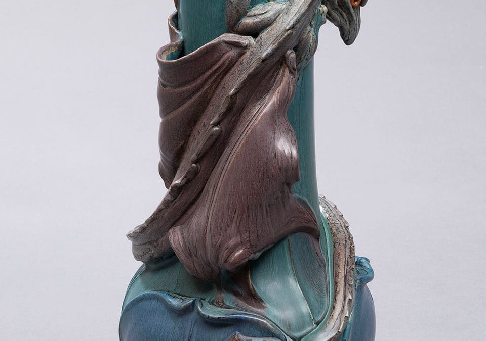 Guarding Grueby Vase