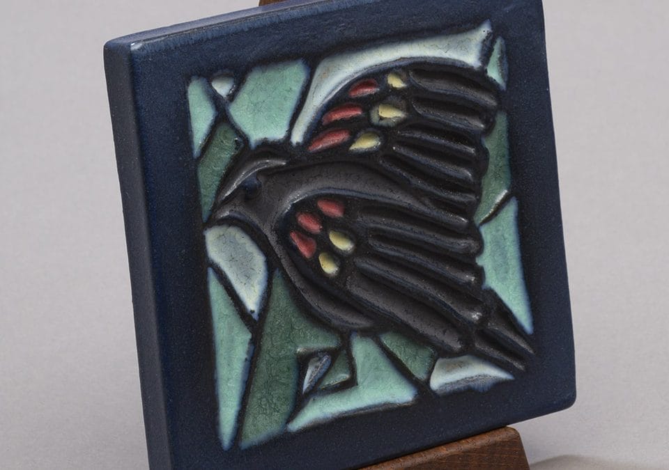 Red-Winged Beauty Tile