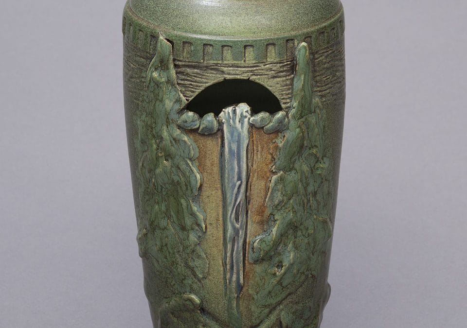 Cascade Cabinet Vase