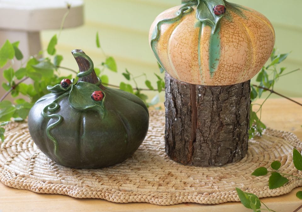 Ladybug Patch Pumpkin