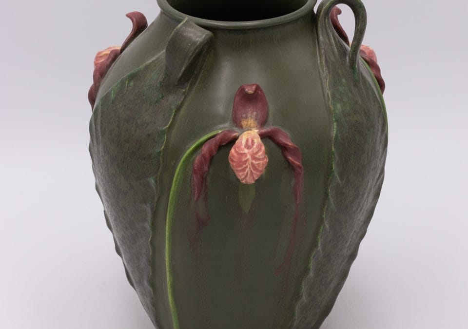 Slipper Orchid Vase