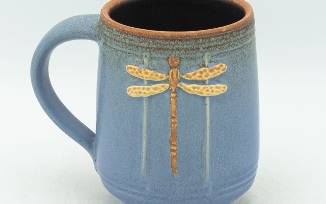 Craftsman Dragonfly Mug
