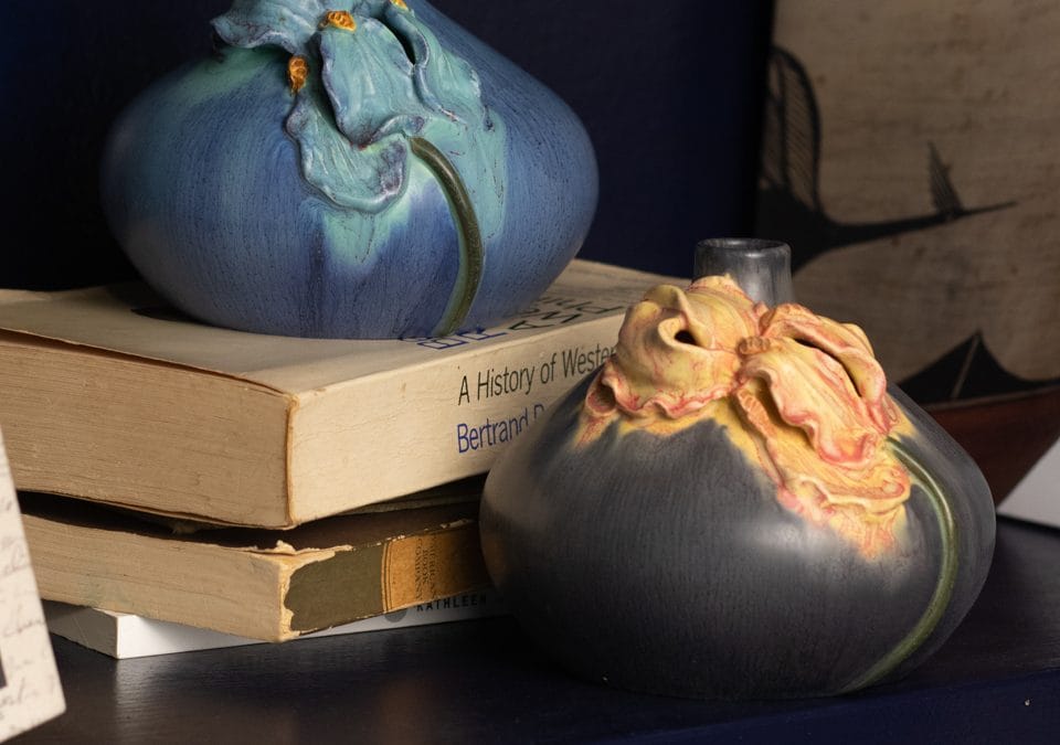 Impressionist Iris Bottle