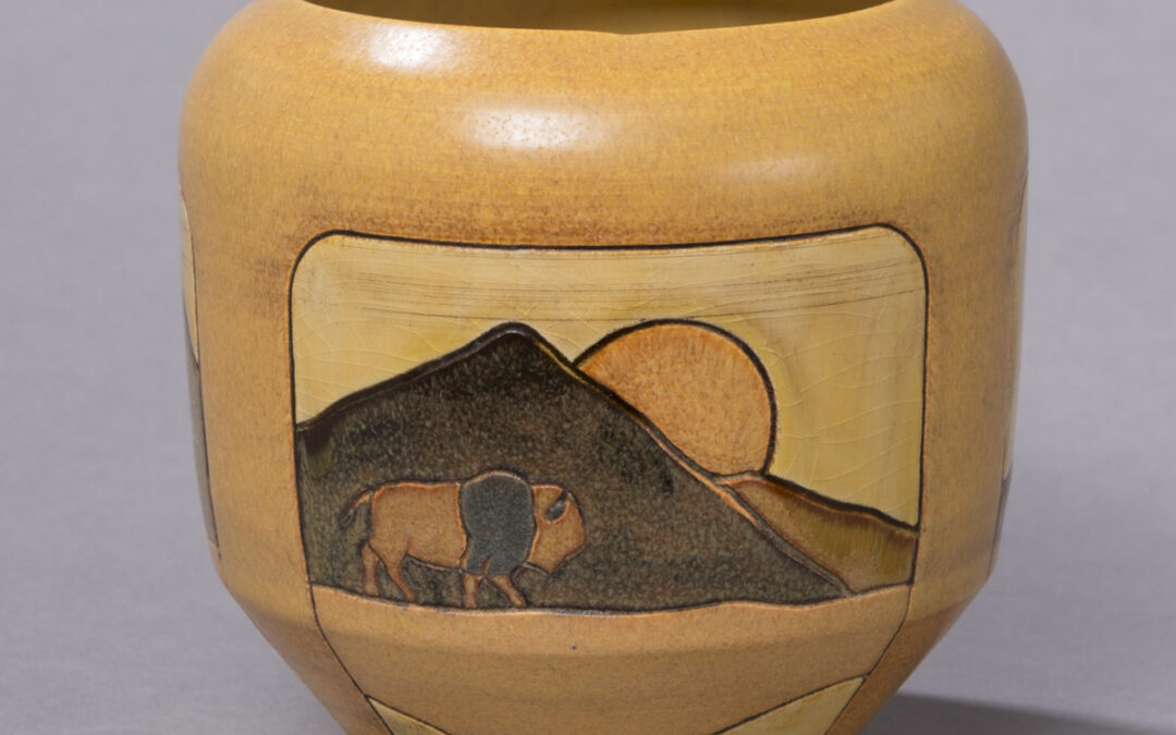 Wild West Vase