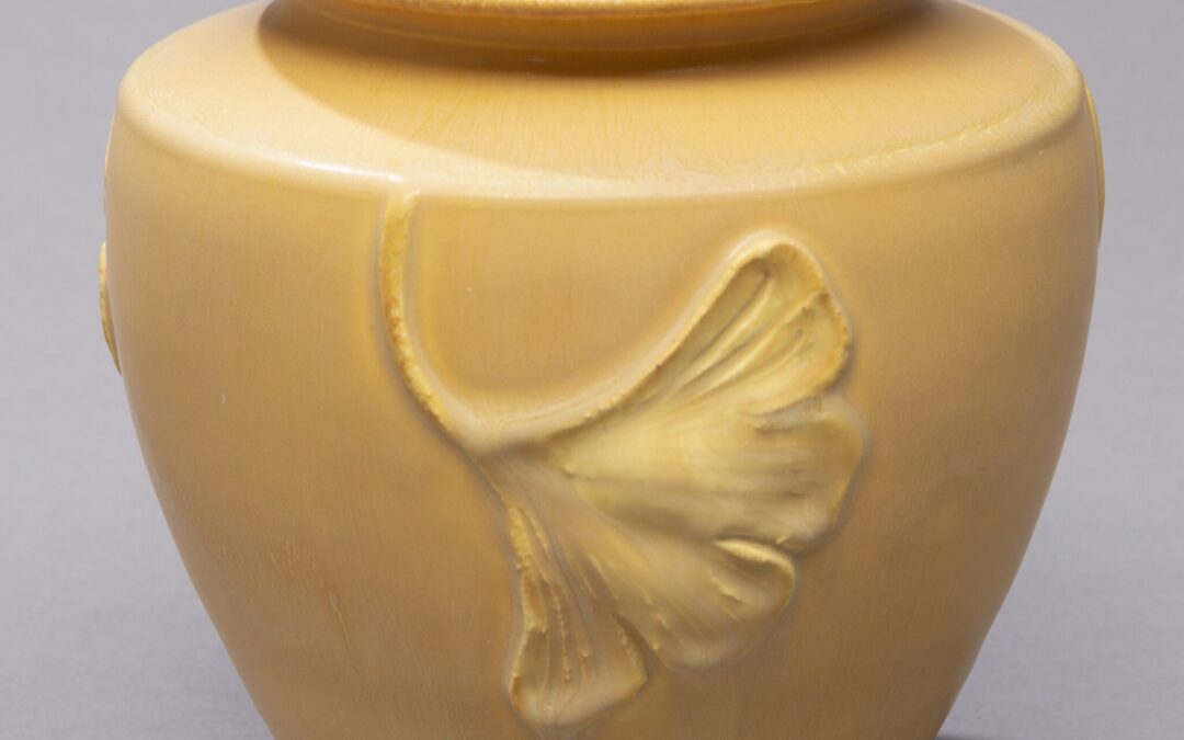 Falling Ginkgo Vase