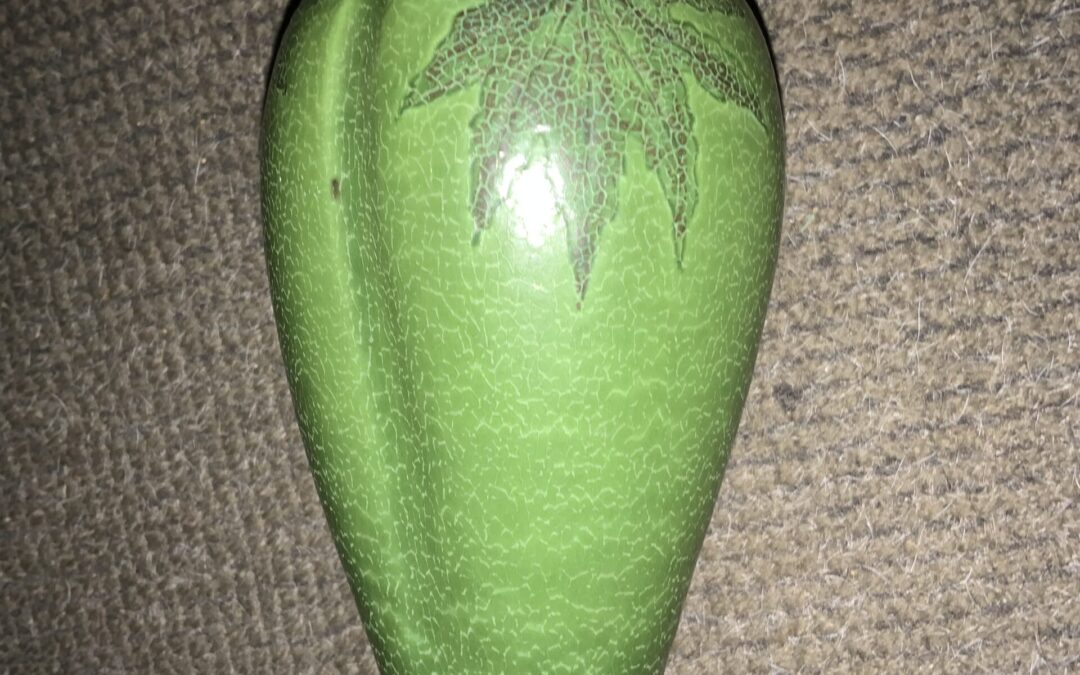 Experimental Maple Leaf Vase