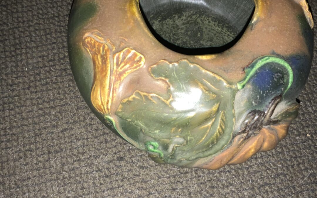 Experimental Pumpkin and Vine Bowl