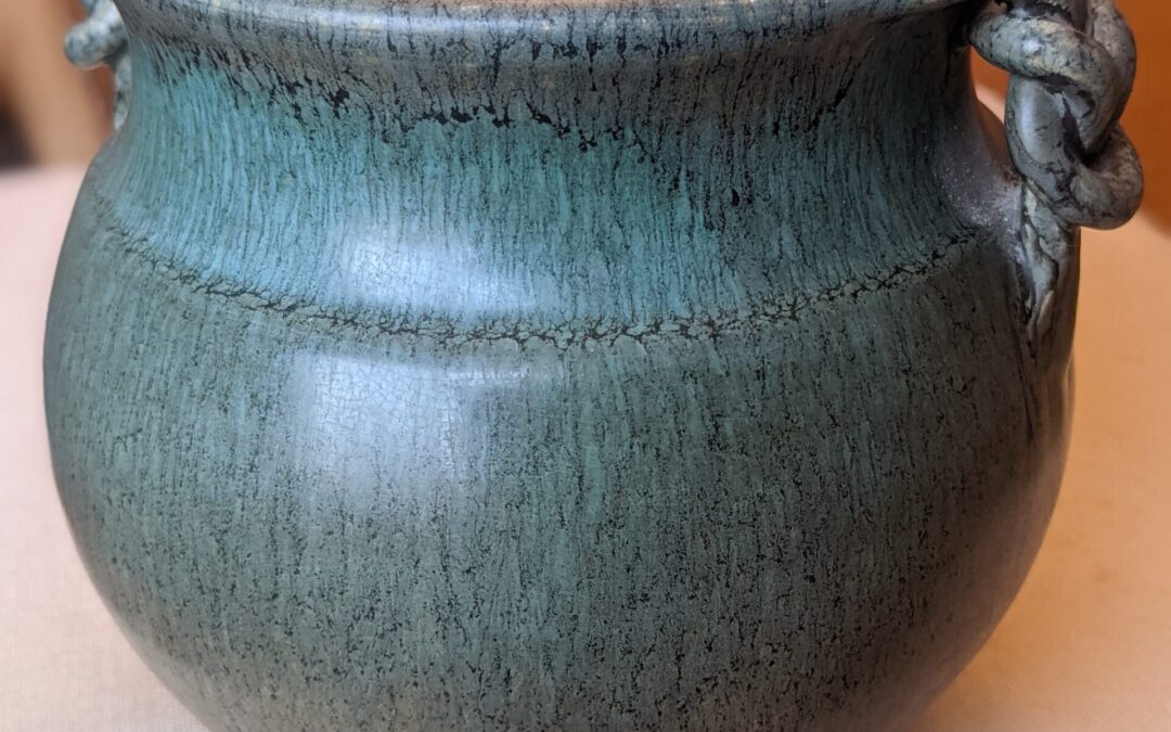 Experimental Braided Handle Vase