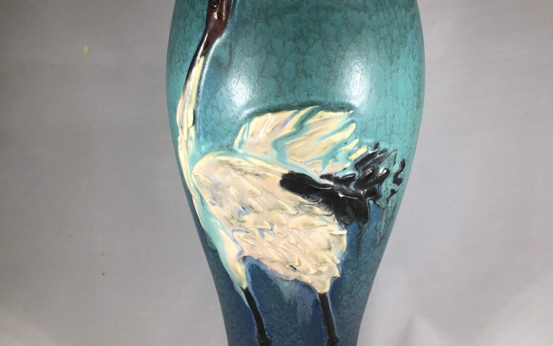 Experimental Crane Vase