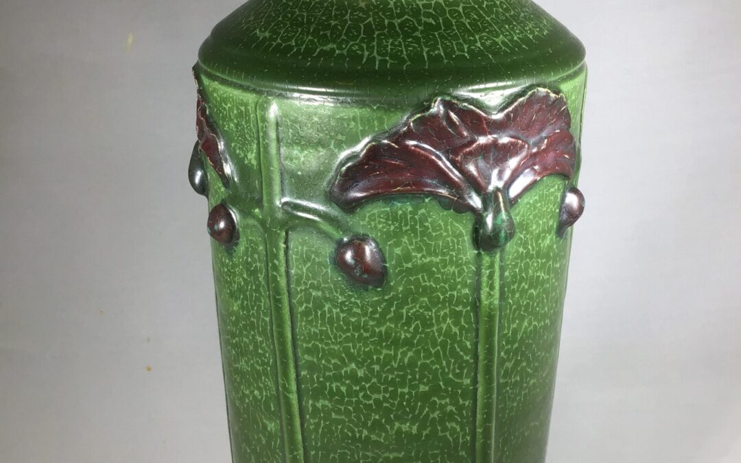 Experimental Poppies Vase