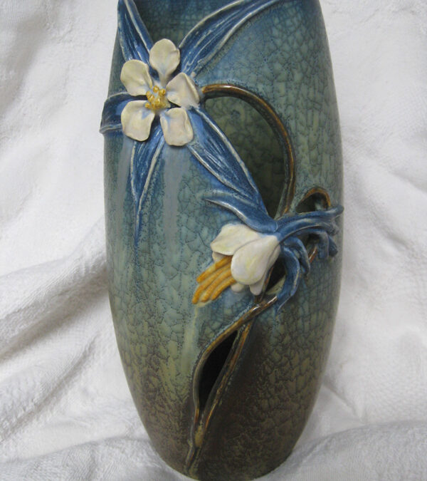 Experimental Rocky Mountain Columbine Vase