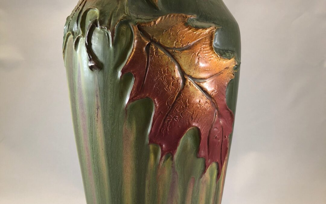 Experimental Pin Oak Vase
