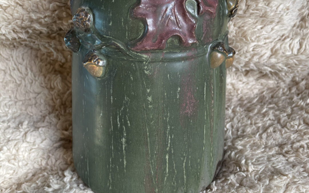 Experimental Pin Oak Vase