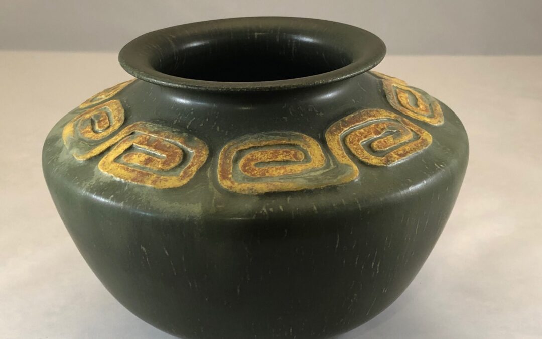 Experimental Greek Key Vase