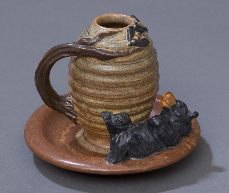 Honey Bear Chamberstick