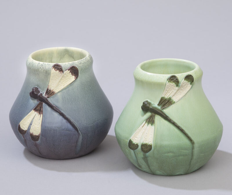 Midsummer Dragonfly Vase