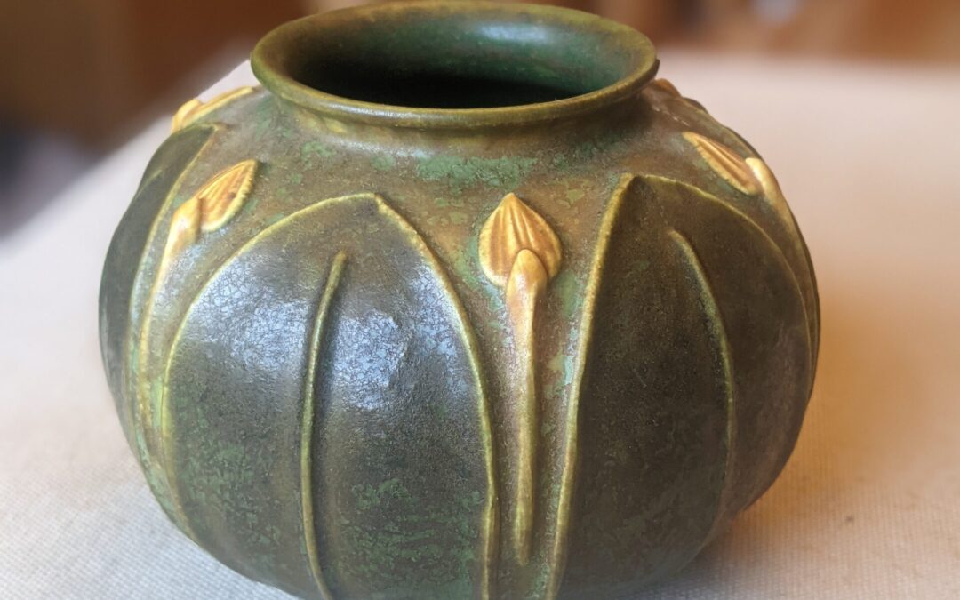 Experimental Leaf and Bud Miniature Vase