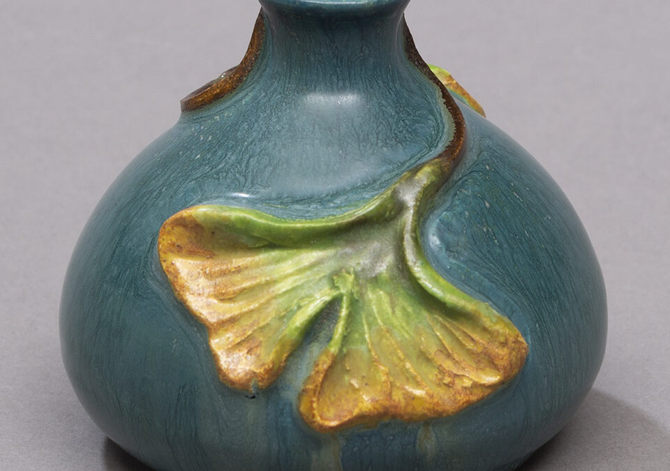 Ginkgo Bottle Miniature Vase