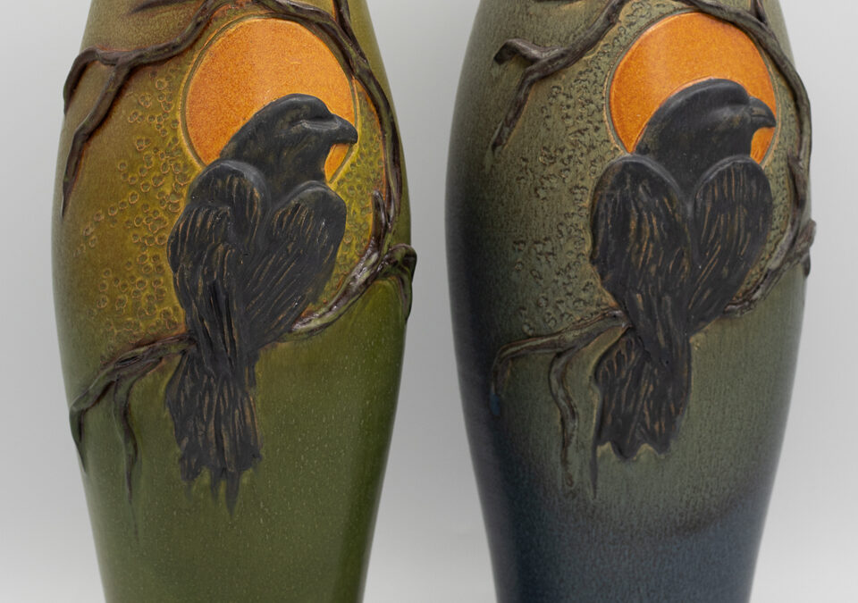 Hunter’s Moon Vase