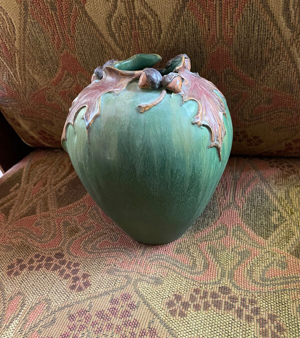 Experimental Pin Oak Vase