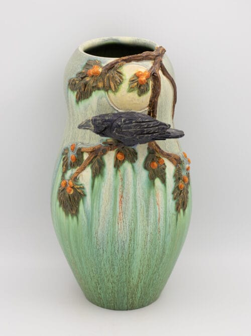 Spring Raven Vase Archive