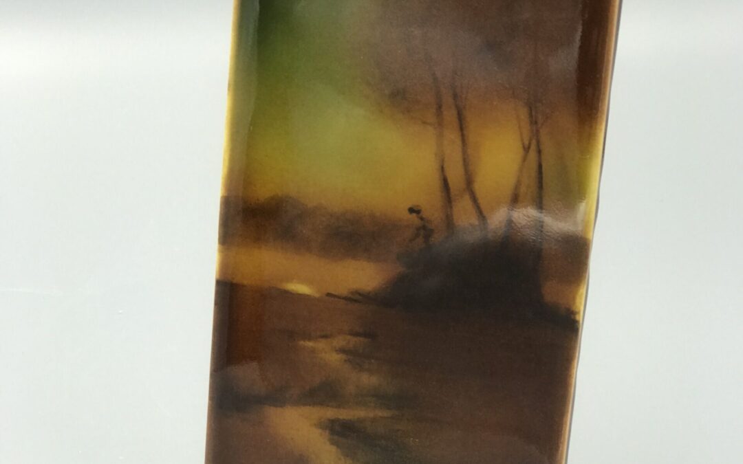 Moon Over Birch Creek Framed