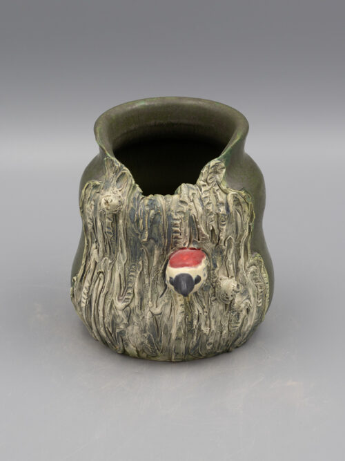 Woodpecker Cabinet Vase Variation
