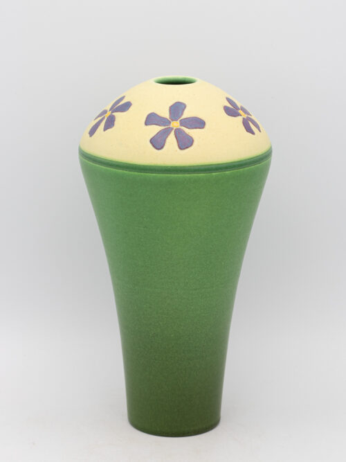 Experimental Carved Floral Vase