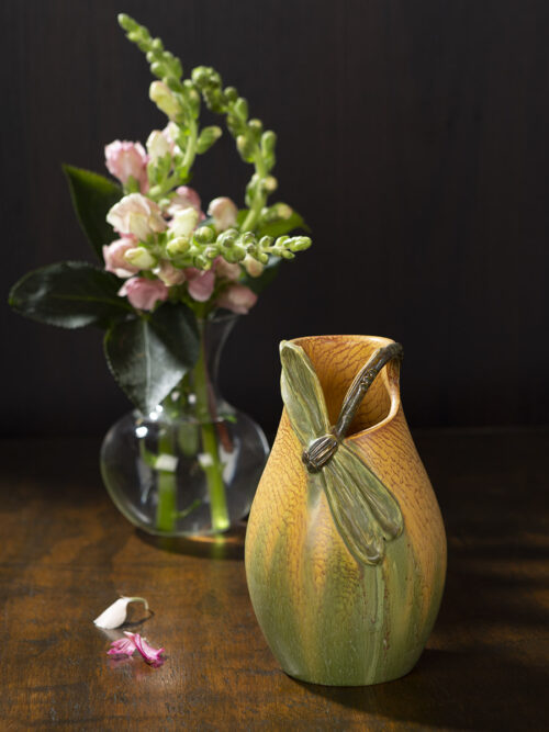 Diving Dragonfly Vase