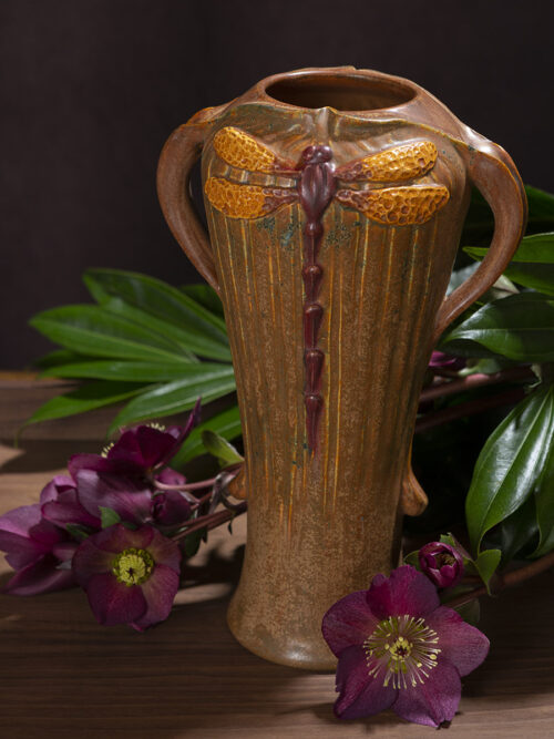 Dragonfly Duet Vase