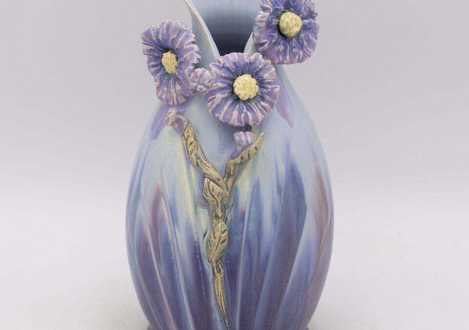 Birth Month Flower Vase Collection-September Aster
