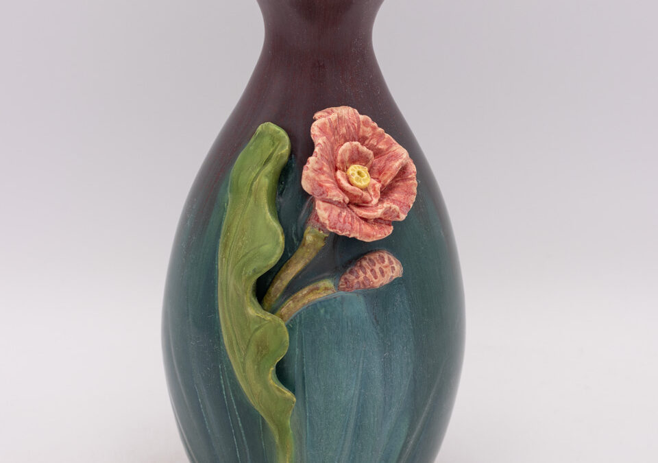 Birth Month Flower Vase Collection-November Peony