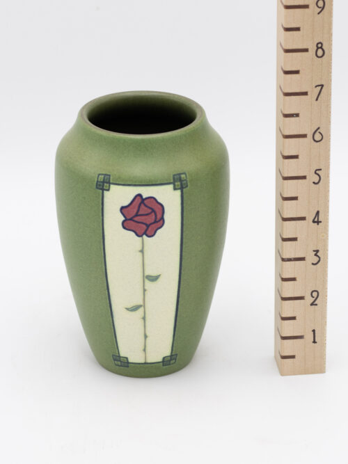 Valentine's Carved Rose Long Stem Vase Archive