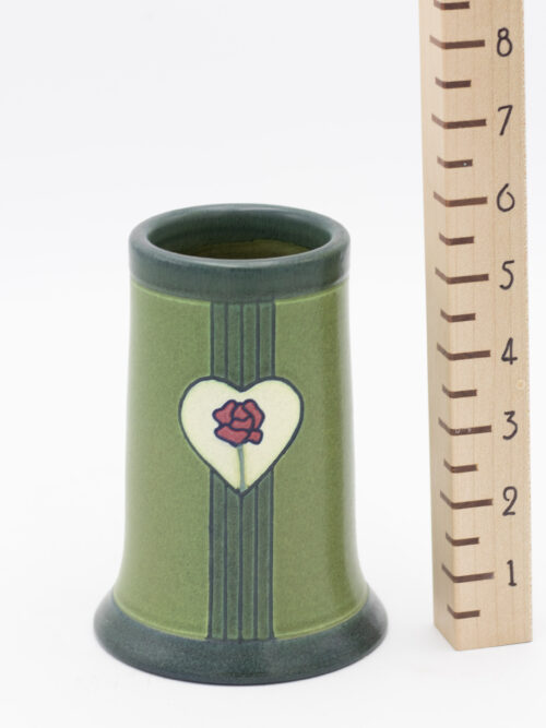 Valentine's Carved Rose Heart Vase Archive