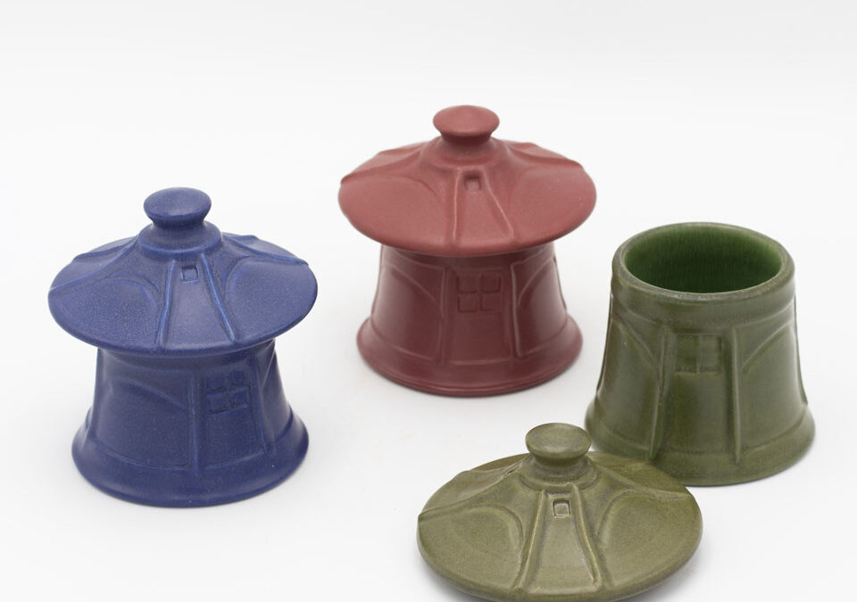 Miniature Cottage Jar