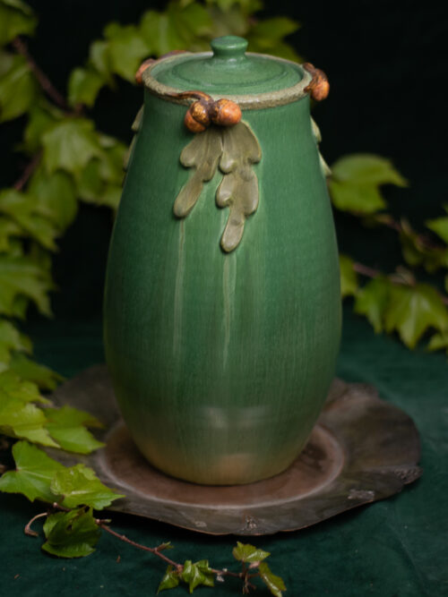 Oak Large Lidded Jar