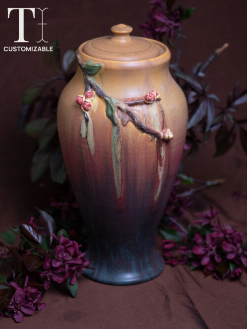 Bittersweet Large Lidded Urn